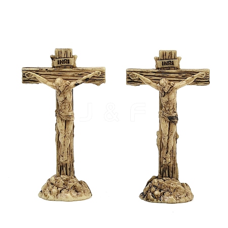 Resin Jesus Crucifix Statues RE-CBA17C4-16A-1