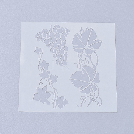 Plastic Reusable Drawing Painting Stencils Templates DIY-L026-106I-1