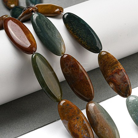 Natural Ocean Agate Beads Strands G-B078-E06-01-1