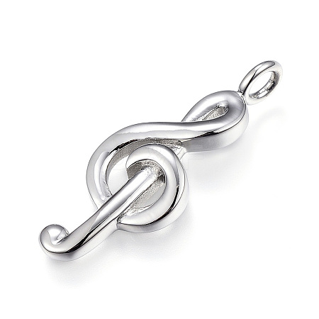 Tarnish Resistant 316 Surgical Stainless Steel Pendants X-STAS-P112-05P-1