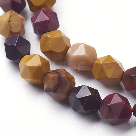 Natural Mookaite Bead Strands G-P214-09-1