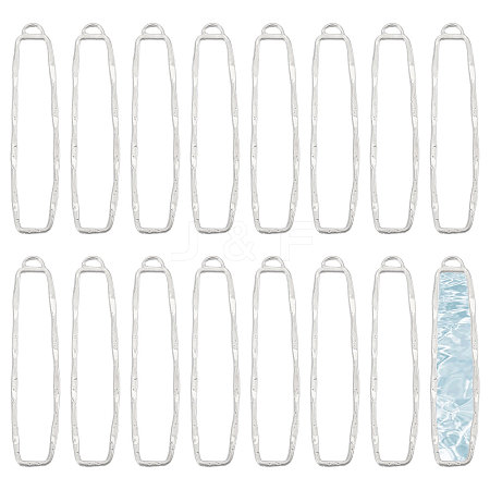 20Pcs Alloy Open Back Bezel Big Pendants FIND-CA0011-76-1