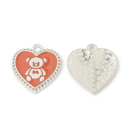 Alloy Enamel Pendants ENAM-G212-06P-02-1