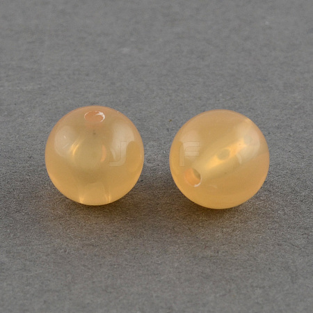 Imitation Jelly Acrylic Beads LS-SACR-R836-6mm-10-1