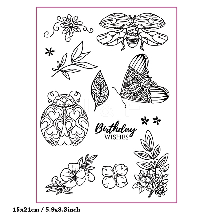 Clear Silicone Stamps PW-WG63113-01-1