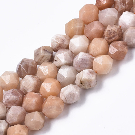 Natural Sunstone Beads Strands G-R465-28-1