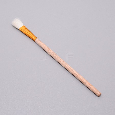 Wooden Paint Brush AJEW-WH0237-08E-1