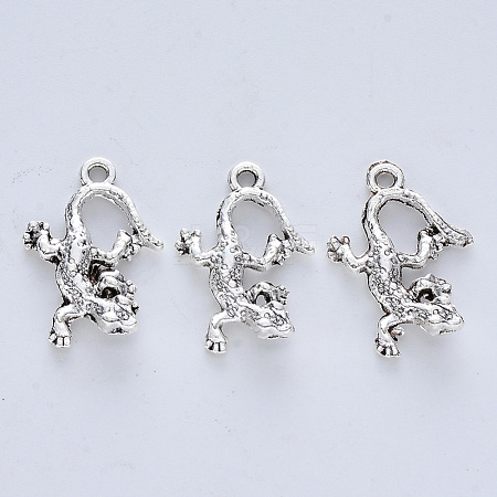 Tibetan Style Alloy Pendants X-TIBE-R316-014AS-RS-1