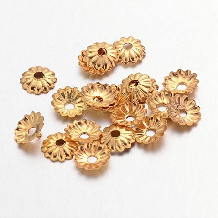 Iron Bead Caps IFIN-D023-G-1