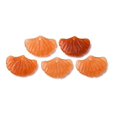 Natural Red Aventurine Pendants G-NH0006-01L-1