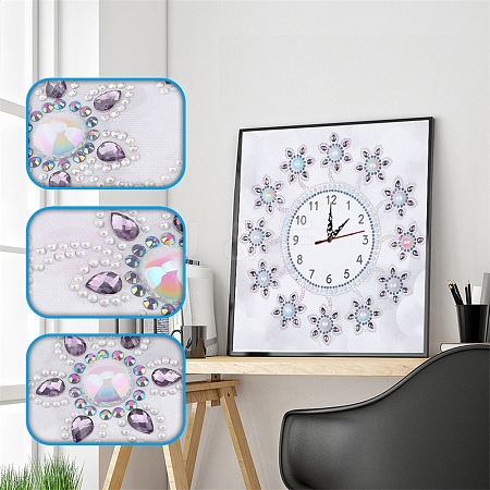 DIY Diamond Painting Clock Kits PW-WG22F5D-01-1