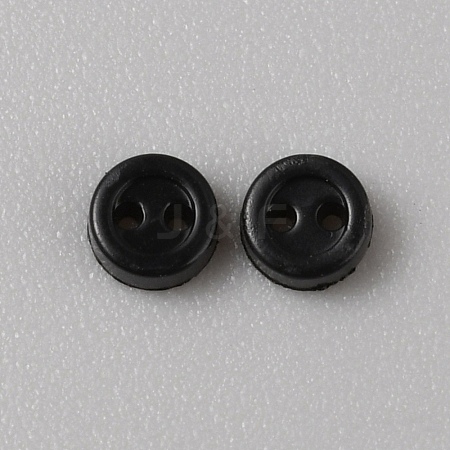 Mini Resin Button FIND-WH0260-26R-1