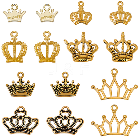 70Pcs 7 Styles Alloy Pendants FIND-BM0001-47-1