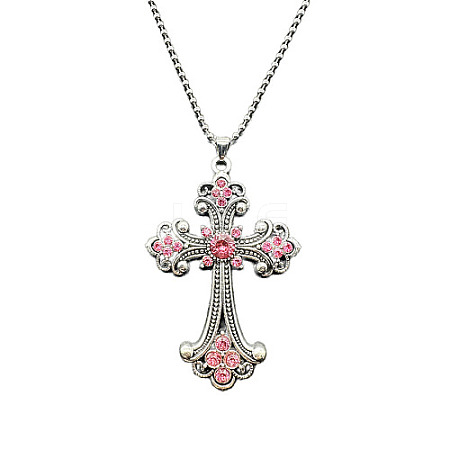 Alloy Pendant Necklaces WG8265-2-1