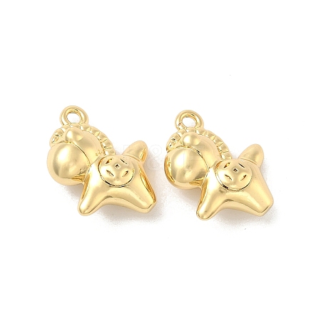 Brass Pendants KK-B166-14G-1