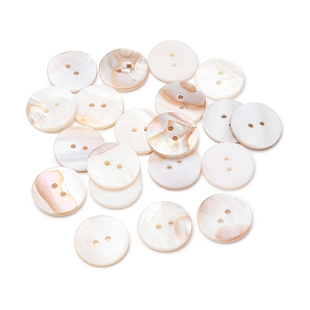 Natural Shell Buttons SH-CBACDEA-01-1