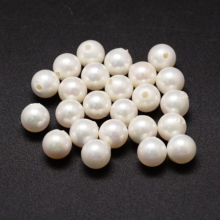 Shell Pearl Beads X-BSHE-L031-01-8mm-1