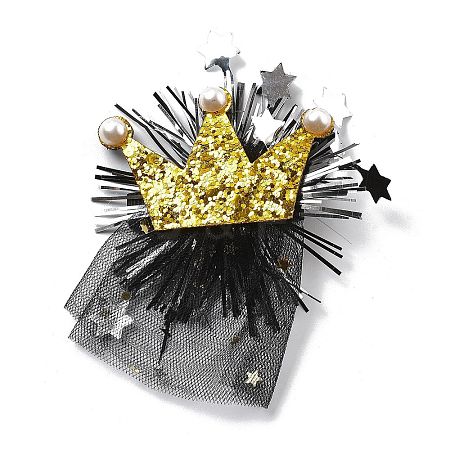 New Year's party Iron Hair Clip LS-OHAR-R102-01G-1