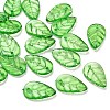 Transparent Acrylic Pendants AC-CBA5040-01G-1