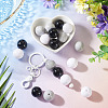 15Pcs 3 Colors Opaque Acrylic Beads SACR-TADJ0001-05A-5
