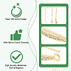 14Pcs 7 Style Brass Micro Pave Clear Cubic Zirconia Earring Hooks KK-UN0002-21-5