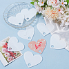8Pcs Acrylic Heat Transfer Big Pendants FIND-SP0003-09C-3