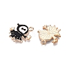 Halloween Theme Alloy Enamel Pendants PALLOY-N176-36-RS-2