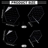 2 Sets 2 Styles Clear Acrylic Slant Back Earring Storage Rack EDIS-PH0001-93-2