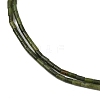 Natural Chinese Southern Jade Beads Strands G-M389-20-4