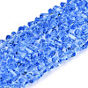 Transparent Glass Beads Strands X-GLAA-N018-4mm-11-1