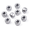 Spray Painted Plastic Beads LS-KY-T025-01-G03-1