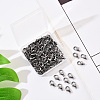 Zinc Alloy Lobster Claw Clasps PALLOY-YW0001-12B-6