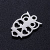 Tarnish Resistant 201 Stainless Steel Hollow Charms STAS-Q201-JN275-1-2