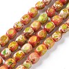 Natural Regalite/Imperial Jasper/Sea Sediment Jasper Beads Strands X-G-Z008-01C-1