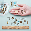DIY Retro Ocean Theme Earring Making Kits DIY-SC0013-30-3
