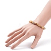 Natural Gemstone Beaded Stretch Bracelet for Women BJEW-JB08271-3