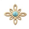 Synthetic Turquoise Pendants LS-STAS-I327-14G-03-1