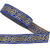 Ethnic Style Embroidery Polyester Ribbons OCOR-WH0070-86B-1