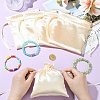 Satin Cloth Drawstring Pouches with Flower ST-CJ0048-001B-4