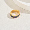 Irregular Pattern Brass Finger Rings for Women YY3361-2-4