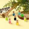 720Pcs 9 Color Luminous Transparent Glass Seed Beads DIY-YW0005-81-8