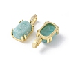 Natural Amazonite Pendants X-KK-F892-31G-01-2