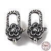 925 Thailand Sterling Silver Lobster Claw Clasps STER-D003-39AS-3