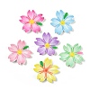 Opaque Resin Enamel Cabochons CRES-D308-10-2