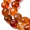 Natural Red Agate Beads Strands G-T047-A02-01-4