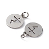 Non-Tarnish 304 Stainless Steel Charms STAS-Q201-T449P-2