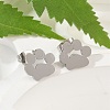 Tarnish Resistant 304 Stainless Steel Stud Earrings X-EJEW-E254-01P-1
