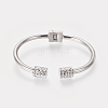 304 Stainless Steel Bangles LS-BJEW-F390-04P-1