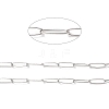 Tarnish Resistant 304 Stainless Steel Paperclip Chains CHS-F010-01C-P-2