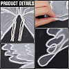 Polyester & Cotton Embroidery Sew On Clothing Patches PATC-WH20004-04B-02-6